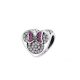 Pandora Stílusú Minnie Egér Szív Alakú Charm