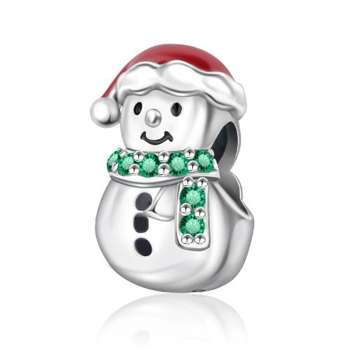 Pandora Stílusú  Hóember Charm