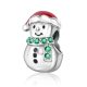 Pandora Stílusú  Hóember Charm