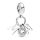 Pandora Stílusú Lógós MOM Charm