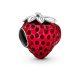 Pandora Stílusú Eper Charm
