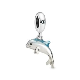 Pandora Stílusú Delfines Charm