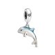 Pandora Stílusú Delfines Charm