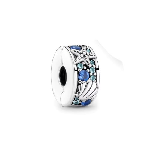 Pandora Stílusú Tengeri Kagylós Charm