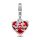 Pandora Stílusú Mickey + Minnie Charm