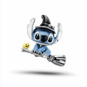 Pandora Stílusú Halloween Stitch Charm