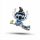 Pandora Stílusú Halloween Stitch Charm