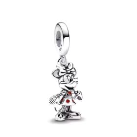 Pandora Stílusú Minnie Charm