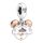 Pandora Stílusú Lógós Mickey Egér Szíves Kezek Charm