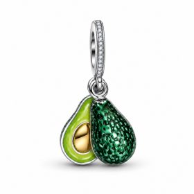 Pandora Stílusú Avokádó Charm