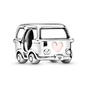 Pandora Stílusú Kisbusz Charm