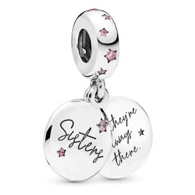 Pandora Stílusú Sisters Charm