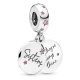 Pandora Stílusú Sisters Charm