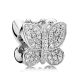 Pandora Stílusú Pillangó Charm