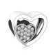 Pandora Stílusú Szívecskés Charm