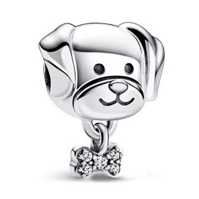 Pandora Stílusú Kutyás Charm