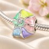 Pandora Stílusú Pasztellszínű Csigaház Charm
