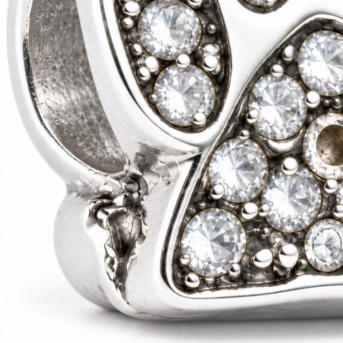 Pandora Stílusú Mancs Charm – Szépséghibás