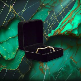 Prémium Minőségű Ajándékdoboz Karkötőnek Fekete