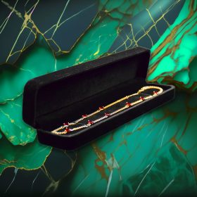 Prémium Minőségű Ajándékdoboz Nyakláncnak Fekete