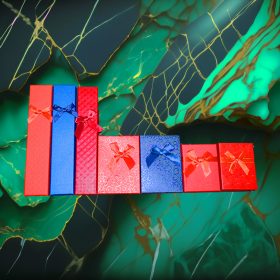 Ajándék doboz véletlenszerű stílusban