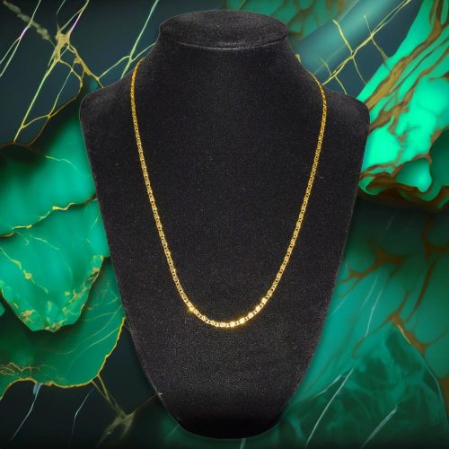 Arany Színű Egyedi Szemes Nyaklánc 47CM / 2MM