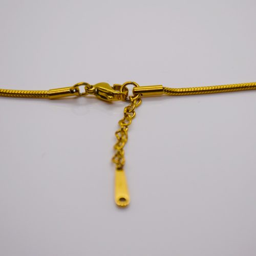 Női Arany Színű Vékony Láncos Elegáns Nyaklánc 35+6CM / 1.5MM