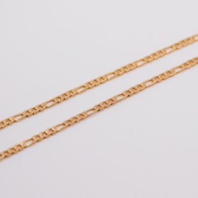   Goldfilled Antiallergén Arany Színű Figaró Láncos Nyaklánc 49CM / 2MM