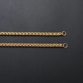   Nemesacél Arany színű Keel Láncos Férfi Nyaklánc 50CM / 5MM