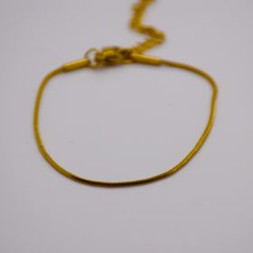 Női Arany Színű Velencei Láncos Karkötő 16CM / 1MM