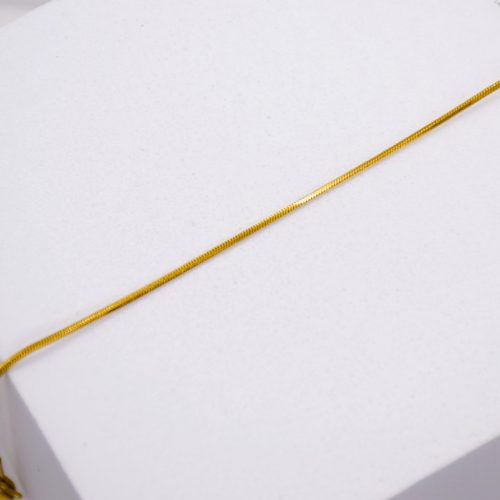 Női Arany Színű Velencei Láncos Karkötő 16CM / 1MM