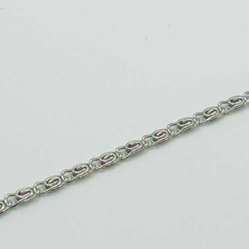 Nemesacél Női Ezüst Színű Elegáns Karkötő 17+5CM