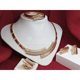 Női Arany Színű Alkalmi Divat Szett Párizs