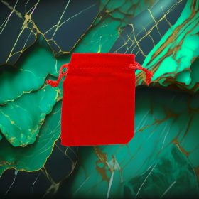 Piros Díszcsomagoló Porzsák